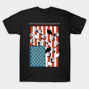 Freedom For Puerto Rican Political Prisoners - Puerto Rico, Independence, Anti Imperialist T-Shirt